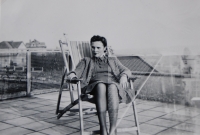 Anděla na střeše v Krči, 8. 9. 1940 