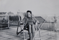 Anděla na střeše v Krči, 8. 9. 1940 