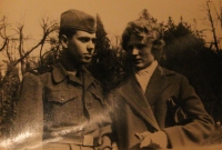 Miroslav Pavel s manzelkou, 1960