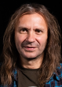 Martin Věchet během natáčení