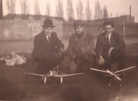 Jaroslav Ryvol (vpravo) v 50. letech