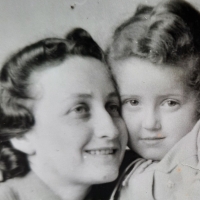 Mother Olga Friedrich with her sister Judita