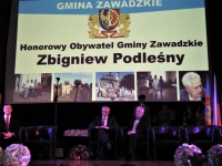 Zbigniew Podleśny as honor citizen of City Zawadzkie