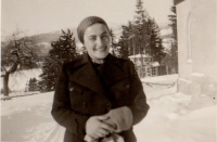 Věra Poláčková, Petrova matka, Špindlerův Mlýn, 1947