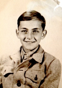 Petr Poláček, dobový portrét, Praha, 1948