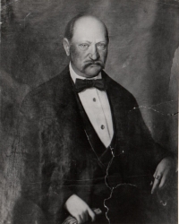 Leopold Saxl (1814 - 1872), zřejmě mladší bratr Josefa Daniela Saxla, žijící v Žampachu u Žamberka 