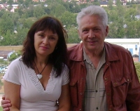 Zbigniew Podleśny s dcérou Renátou