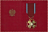 Zlatý kríž za zásluhy od prezidenta Poľskej republiky Lecha Kaczyńskeho