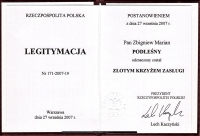  Golden Cross for merit