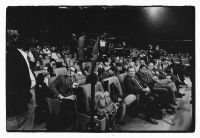 Jan Hrabina (middle of the second row) at a conference in Moscow, February 1990