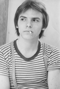 Dobový portrét Jana Hrabiny v psychiatrické léčebně Bohnice, léto 1974