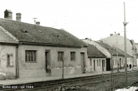 Family house in Komenská street in Boskovice in 1960
