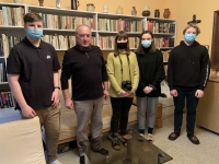 Petr Hauptmann s žákovským týmem