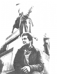Alexej Ženatý v Praze 8. ledna 1991