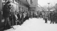 Generální stávka v Českém Dubu, 27. listopadu 1989