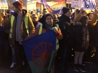 Jarmila Vaňová performing activist work