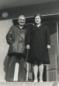 Rodiče pamětnice, Marie a Karel Lierovi, 1978