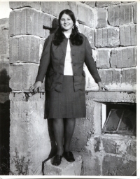 Tamara as a primary school student