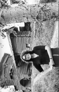 Tamara in Russia during her studies