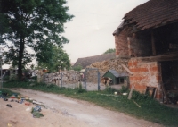 Statek Kolářových v době restituce (1990)