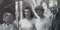 Family photograph. Around1956 