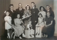 Anna's wedding. 1953