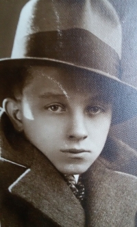 Her father František Hamouz in his youth