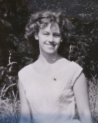 Eliška v Gottwaldově v roce 1958