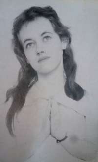 Eliška Podskláňová v roce 1959
