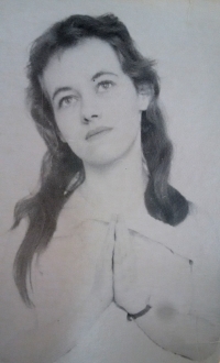 Eliška Podsklanová v roce 1959