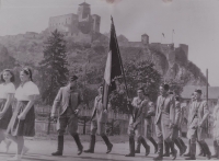 Reopening of the Trenčín Sokol club, in front Vladimír Chovan