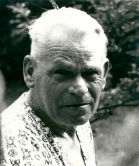 Otec Aleše Lamra Oldřich v 70. letech 