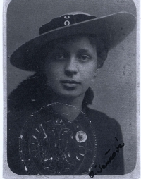 Olga Vojáčková in 1920
