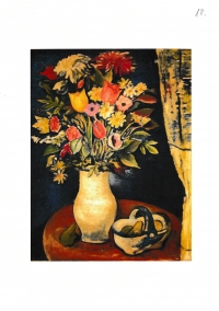 Olga Vojáčková – obraz květin, 20. léta