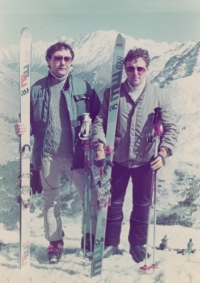 Oto Šacher on Elbrus, 1989