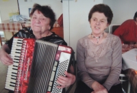 S pamětnicí Martou Porubovou (vlevo), 2018