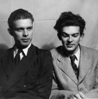 Bratři Ivan a Mikuláš Medkovi, Praha asi 1951