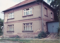 Estate in Velim after restitution, Velim, 1992