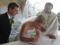 Wedding of brother Peter and Veronika, Neratov 2004
