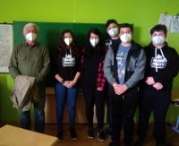 Pamětník Jiří Skalický s týmem Paměti národa