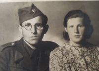 František Polák's parents 