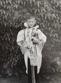 1. svaté přijímání Fr. Sedláčka