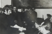 Absolutorium, fakulta Litoměřice, červen 1975