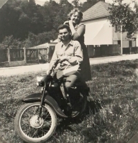 Alena Hudcová v roce 1958