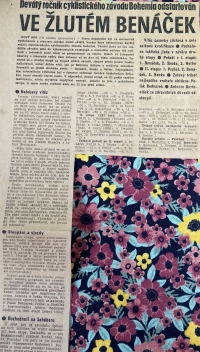 Benáček v žltom drese