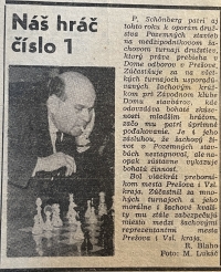 An article about the father from the period press