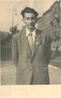 Emil Krause v 15 letech 