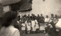 The funeral of Vašík Pavelka (1954)