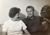 Eugenie Točíková s manželem Jaroslavem Točíkem (70. léta 20. století)