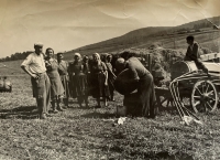 Work in the fields of the Soblahov agricultural cooperative